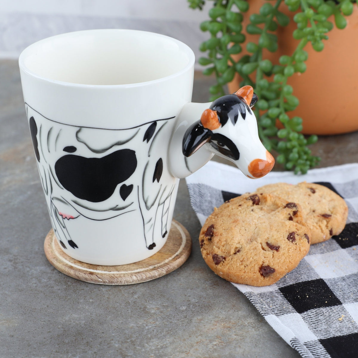 Cow Mug with Cow Inside Cute Coffee Mugs with Handle Tea Cups