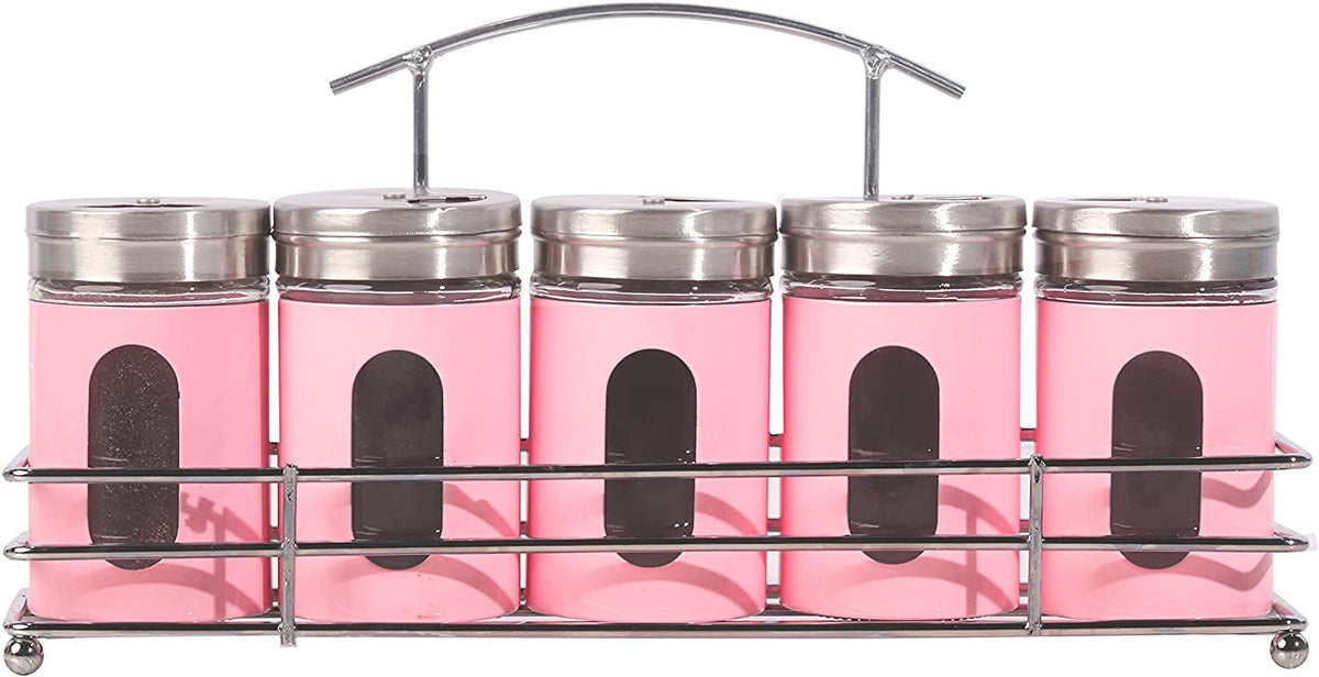 Buy, price and specifications of Pink Spice Jars Set