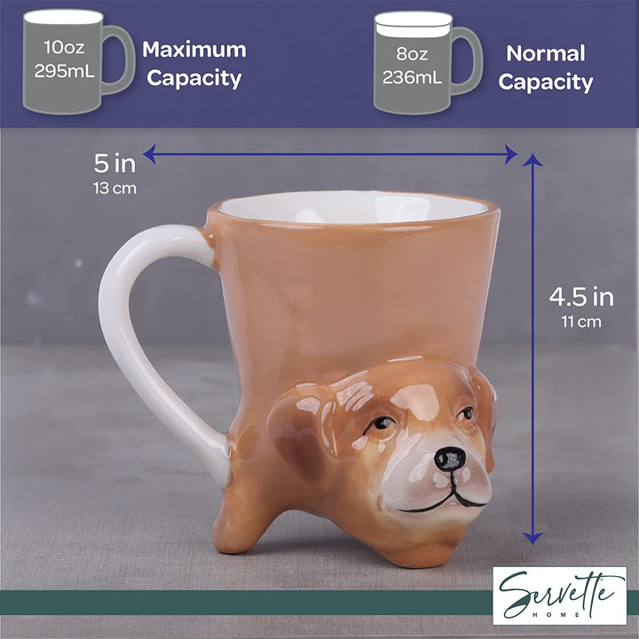 3d dog coffee mugs Animal Coffee Mug