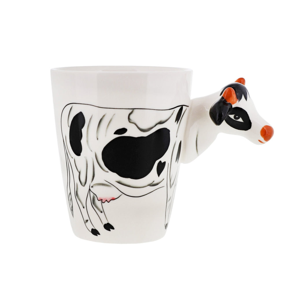 3D Cow Ceramic Coffee Mug
