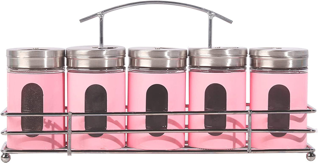 Pink spice rack holder sale