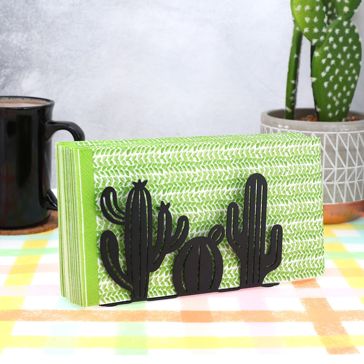 Metal Cactus Design Napkin Holders