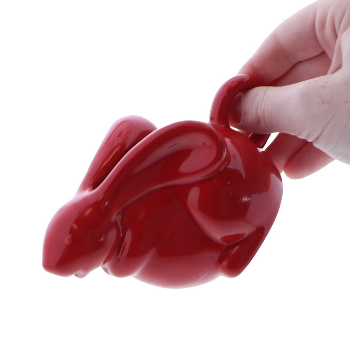 Small Red Rabbit Pitcher