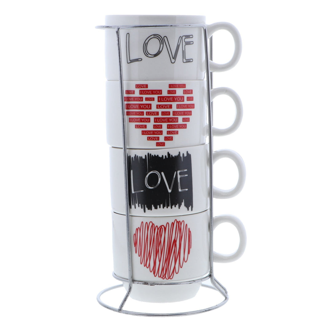 Stackable 4 oz Coffee Cups